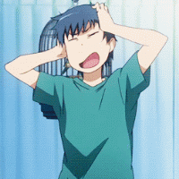 动漫情侣动态头像一男一女有人说我是你的好多年