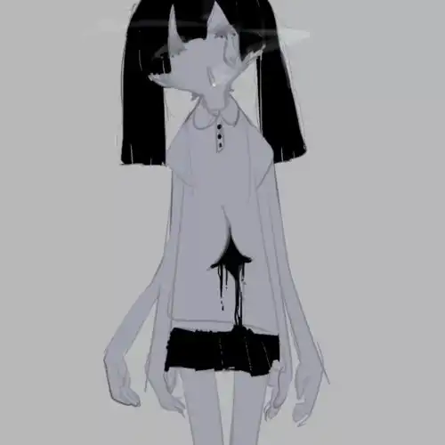 微微丧系动漫闺蜜头像