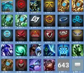 求lol发行的所有召唤师头像的图片