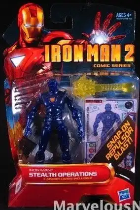 钢铁侠系列可动人偶漫画经典装甲24钢铁侠隐蔽行动装甲