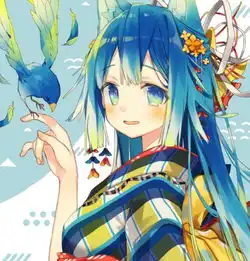 二次元和风美图打扮华丽,高贵典雅,动感迷人的女生真好看