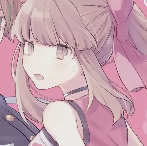 动漫情侣头像收到爱情的讯号