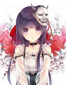 女生头像动漫萌系蝴蝶结的