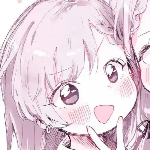 可可爱爱动漫闺蜜头像