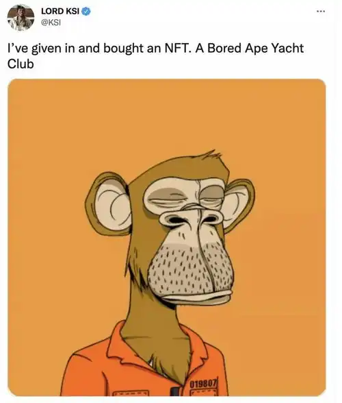 一个头像18万美金库里余文乐都热捧的nft,究竟是加密艺术还是智商税