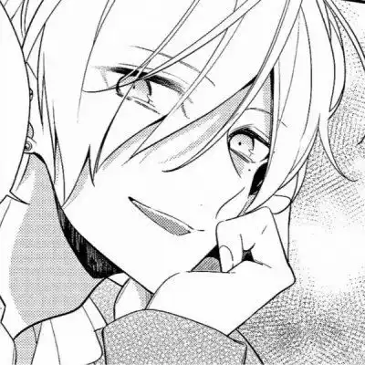 动漫白色头像男生系列图