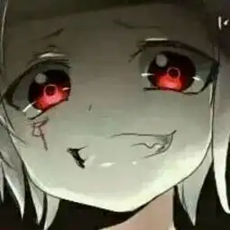 白发白瞳男头像动漫