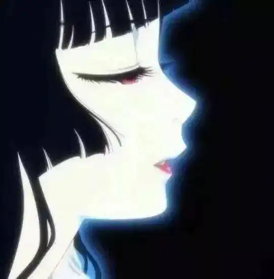 丧系动漫头像男女生