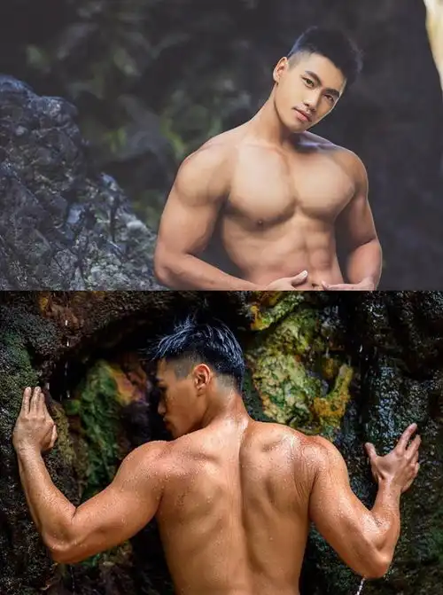 天上人间帅哥4拥有八块腹肌的健身教练男友