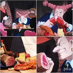 宫崎骏动画美食突破次元壁日本小姐姐现实还原让你垂涎欲滴