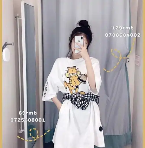 hm真的是衣品开挂了,可酷可甜美,十足的猫系小仙女衬衣