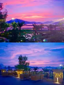 在惠州西班牙城堡亲子酒店,邂逅醉美山海风光与迷人紫色夕阳