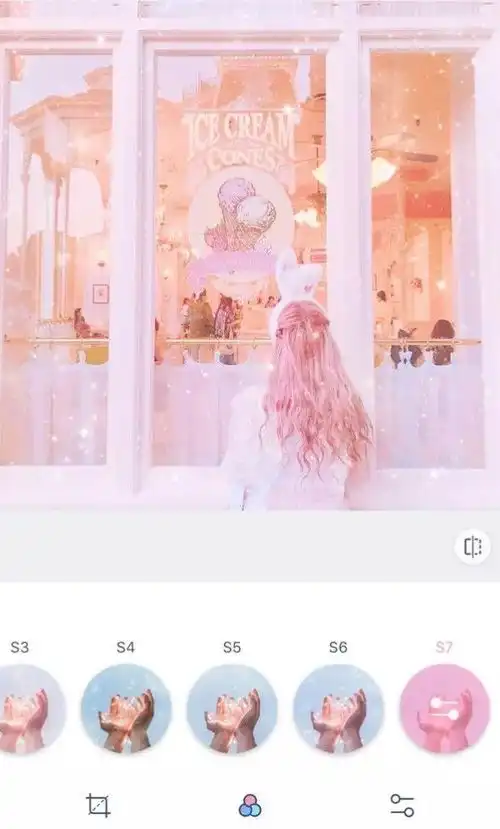 今天的照片修了么