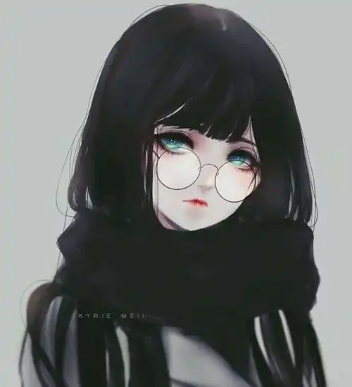 黑色系女生头像,高贵而优雅