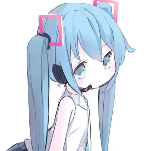 你一定会喜欢的女生动漫头像一个很可爱的人正在读我写的字