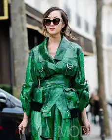 被议论纷纷的绿色秋冬穿起来可美了大燕网北京站腾讯网