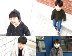 后一定要把自己的儿子,打扮成一个自带撩妹属性的小潮男