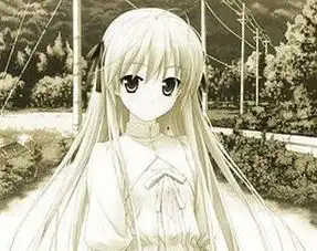 求一个白发的动漫女角色