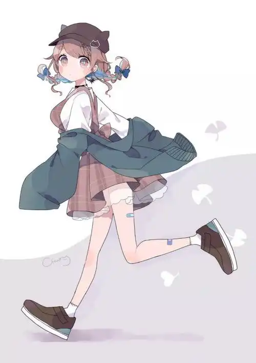 头像小清新可爱女生卡通