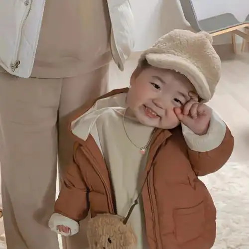 萌娃头像黄夏温太可爱啦