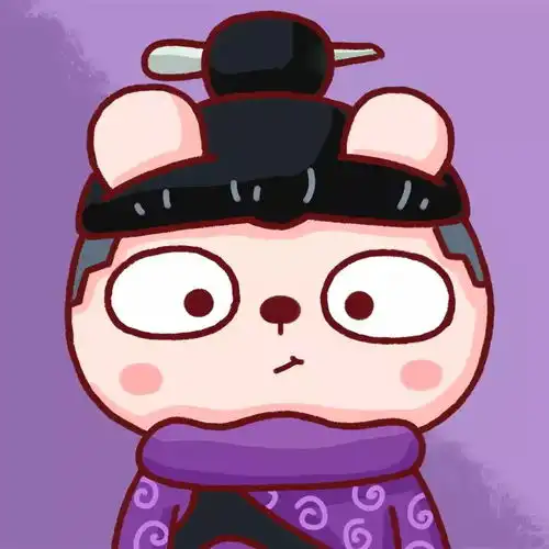 冷兔小行星头像情侣头像