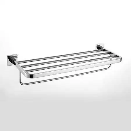 卫欲无限帝王系列极酷方形纯304不锈钢卫浴挂件浴室挂件浴巾架毛巾架置物架广东产