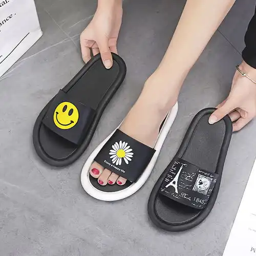 凉拖鞋女夏季外穿网红ins韩版情侣儿童家用亲子防滑室内一字拖男