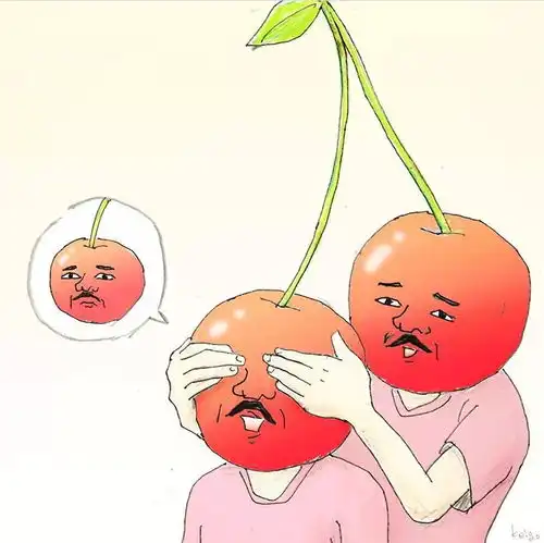 扎心了这可能是有史以来最丑的治愈系ins网红插画