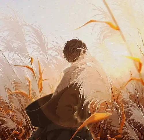 动漫男生头像我不知道将去何方,但我已在路上