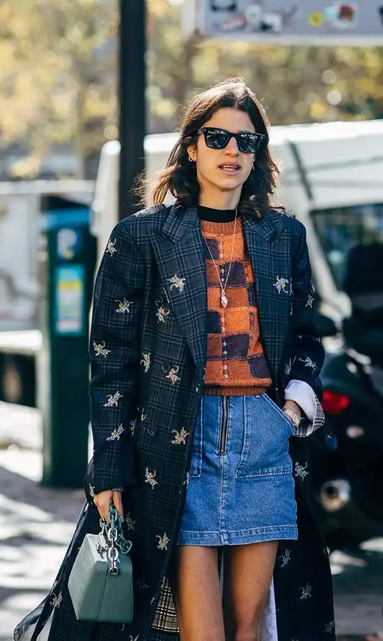 钟楚曦景甜风度温度并存,西装大衣真的必须入手