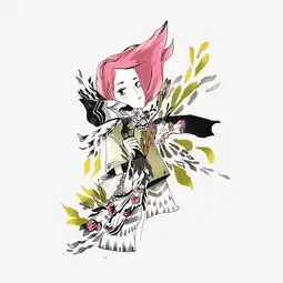 动漫厚涂手绘日系唯美女孩原创插画png图片素材其他格式下载动漫人物大全