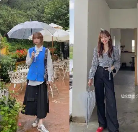 初秋韩系甜美风适合青春的你,这14套清新优雅的穿搭,谁穿谁美