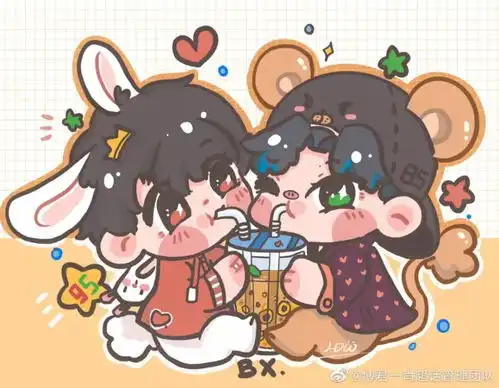 博君一肖卡通头像