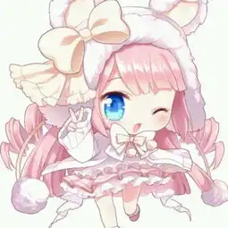 动漫女孩可爱萌系Q版全