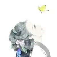 红色系古风女生头像彼岸