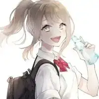 二次元少女头像甜美