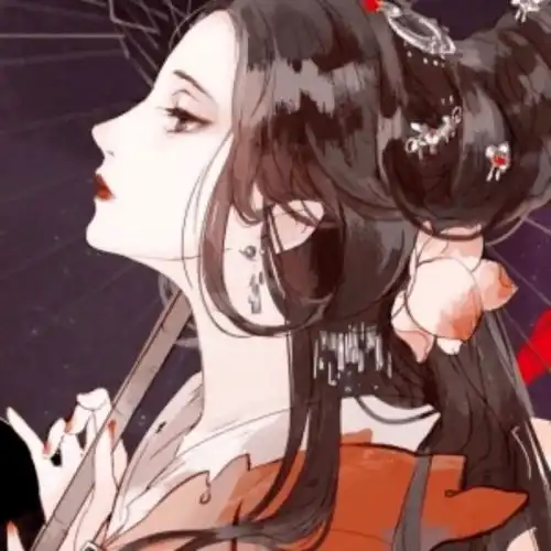 古风系三人闺蜜头像动漫