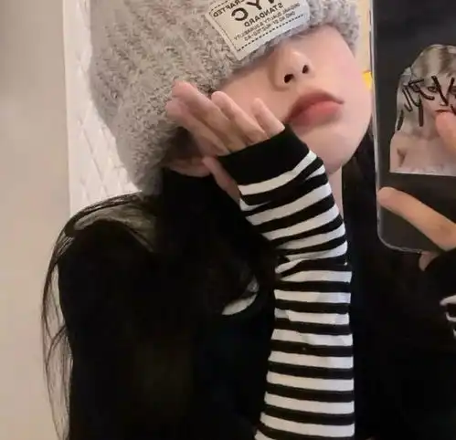 黑系头像可爱女头
