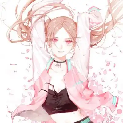 女生可爱头像卡通粉色尽揽少女卡通动漫头像我要个性网