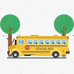 卡通学校校车矢量图素材图片免费下载高清psd千库网图片编号9607235