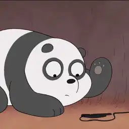 裸熊头像胖达