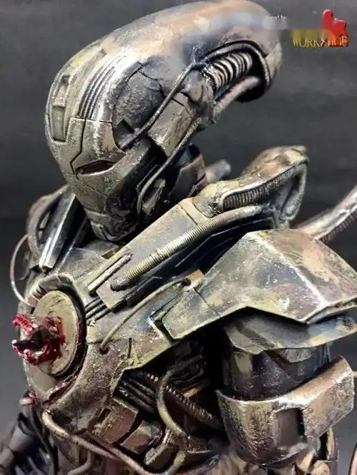 当钢铁战甲加入了其它动漫元素,奇怪的钢铁侠增加了