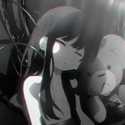 丧系情侣头像动漫单人单