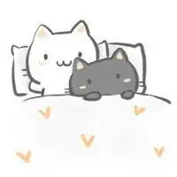 猫系女头动漫情侣头像
