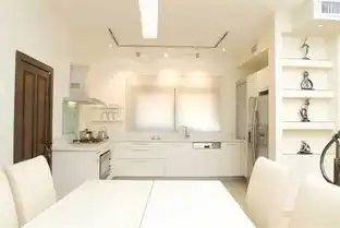 白色素雅简约厨房设计美图