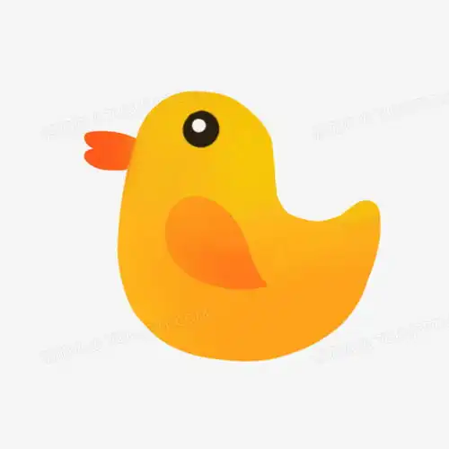 卡通可爱的小鸭子免抠元素png图片素材免费下载可爱png20002000像素