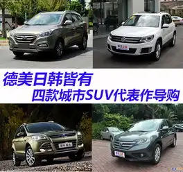 德美日韩皆有四款城市suv代表作导购