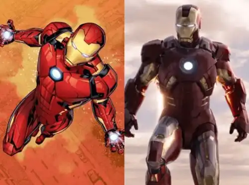 漫威超级英雄大全电影造型vs漫画造型,谁的设计更绝