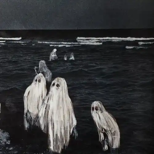 动漫头像恐怖黑暗男生头像,胆小误入,可能引起不适