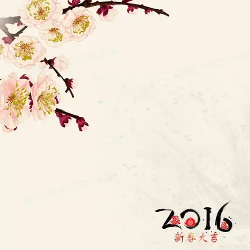 中国风新年海报背景图片素材免费下载psd格式800800像素熊猫办公